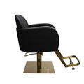 Scorpion Mora Salon Styling Chair - Black & Gold Alternative Image