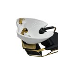 Scorpion Halden Salon Backwash Unit - Black and Gold Alternative Image