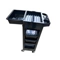 Scorpion Slim Salon Trolley - Black Alternative Image