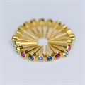Caflon Regular Assorted Bezel Set Crystal Tropics - 12 Pack Alternative Image