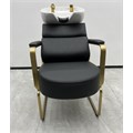 Scorpion Halden Salon Backwash Unit - Black and Gold Alternative Image