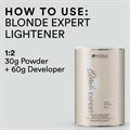 Indola Blonde Expert 9+ Premium Powder Lightener Sachet - 30g Alternative Image