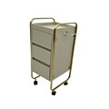 Scorpion Mala Hair & Beauty Salon Trolley - Mushroom Alternative Image