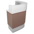 REM Suflo Reception Desk 92cm x 92cm Alternative Image