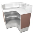 REM Suflo Reception Desk 122cm x 92cm Alternative Image