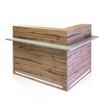 REM Windsor Reception Desk 122cm x 92cm Alternative Image