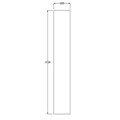 REM Quartz Glass Retail Unit (glass back) - includes lockable glass doors Alternative Image