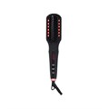 amika polished perfection straightening hair brush - black Alternative Image