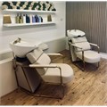 Scorpion Halden Salon Backwash Chair Unit - Champagne Alternative Image