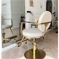 Scorpion Halden Salon Styling Chair - Champagne  Alternative Image