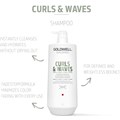 Goldwell Dualsenses Curls and Waves Shampoo 1000ml Alternative Image