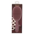 Framar Dark Academia Maroon Detangle Brush Alternative Image