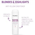Goldwell DualSenses Blonde & Highlights Conditioner 200ml Alternative Image