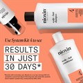 Nioxin Scalp + Hair Thickening System 4 Shampoo for Coloured Dry Hair 300ml Alternative Image