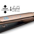 Diva Ultra Fast Titanium Hair Styler Straightener - Gold Alternative Image