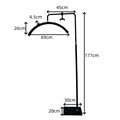 Scorpion Black LED Standing Moon Light Alternative Image