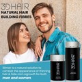 3DHair Natural Hair Building Fibres Light Brown - 35g Alternative Image