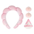 Brushworks Dream Blend Headband & Accessory Set - Pink Alternative Image
