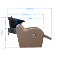 Scorpion Hamar Electric Washunit Brown Alternative Image