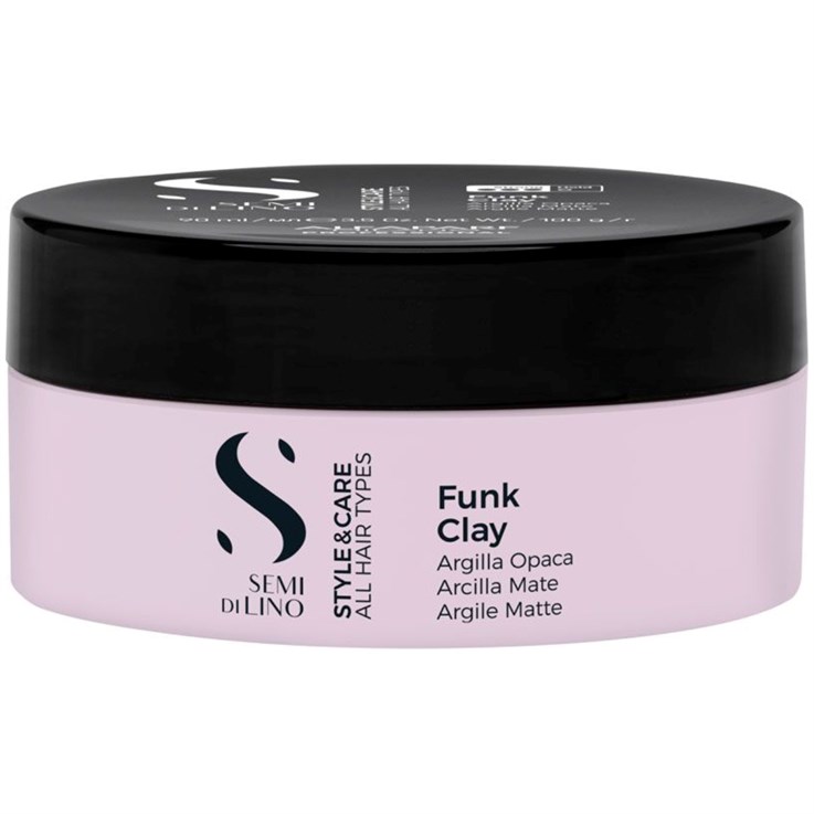 Alfaparf Semi di Lino Style & Care Funk Clay 90ml