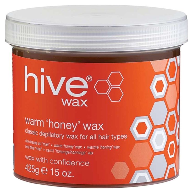 Hive Warm Honey Depilatory Wax Tub - 425g