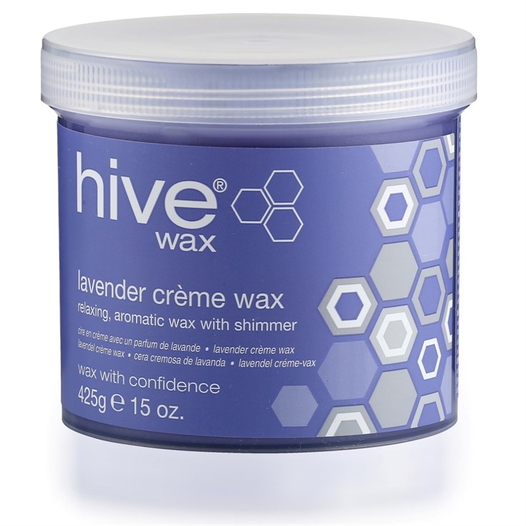 Hive Lavender Crème Depilatory Wax Tub - 425g
