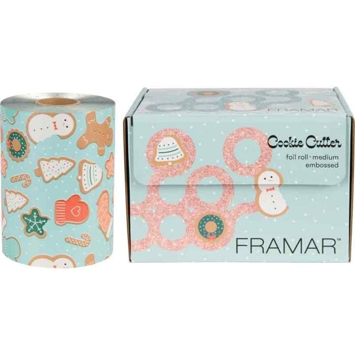 Framar Cookie Cutter Embossed Hair Foil Roll - 320ft