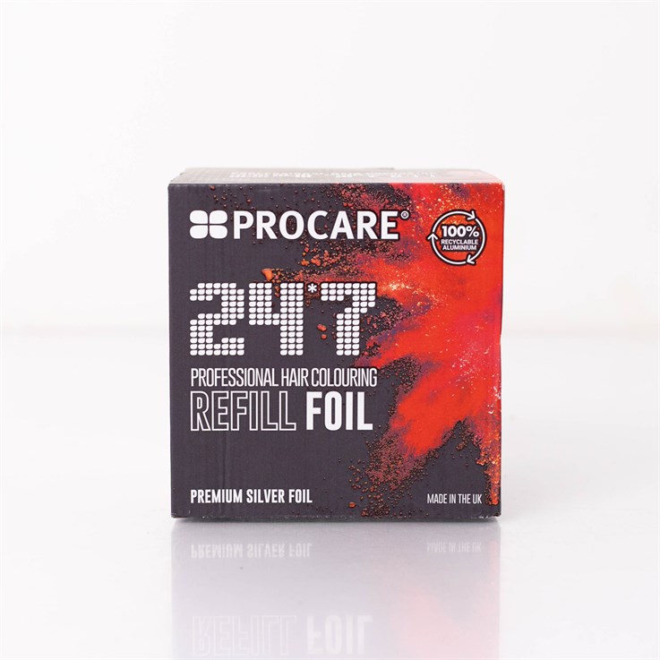 Procare 247 Premium Silver Refill Hair Foil Roll - 100mm x 450m