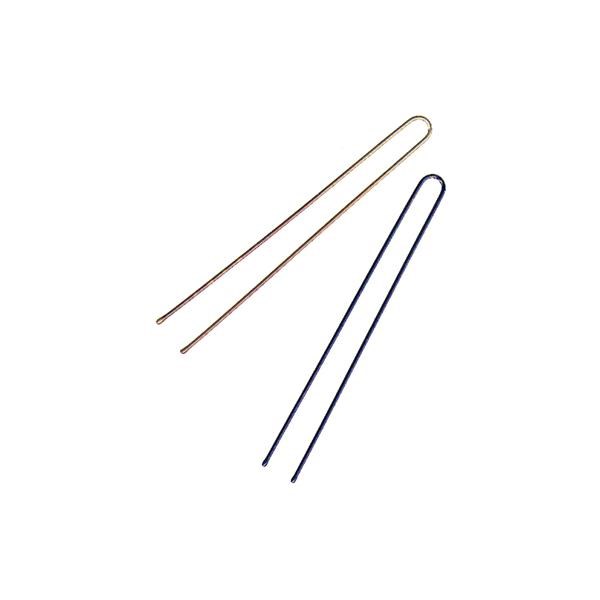 Hair Tools 3" Plain Pins - Brown - 500 Pack