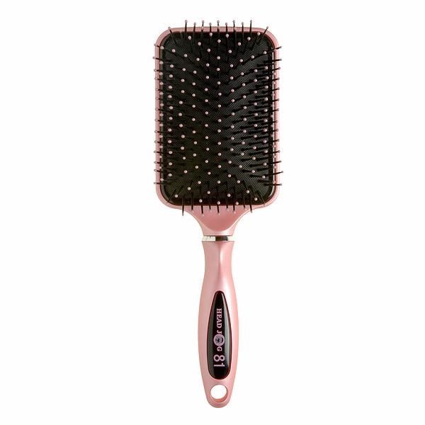 Head Jog 81 Pink Paddle Brush