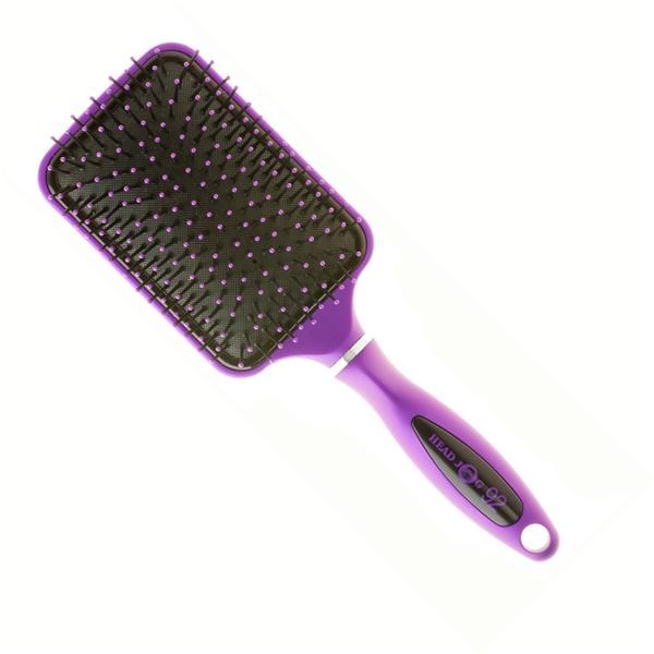 Head Jog 92 Purple Paddle Brush
