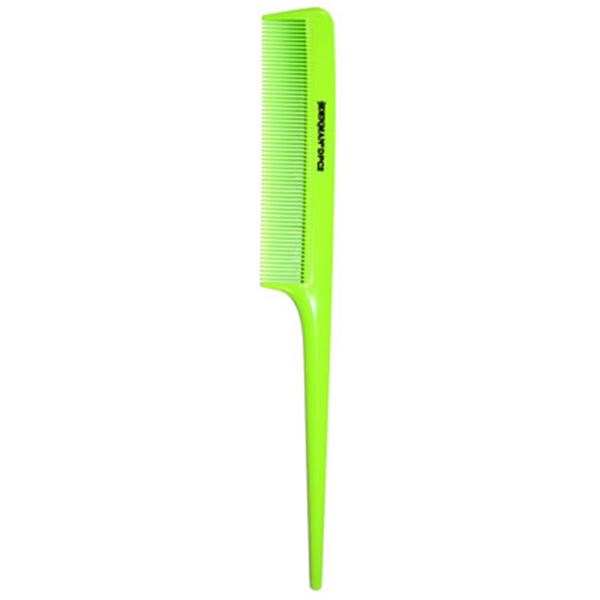 Denman DPC2 Precision Tail Comb Neon Lime