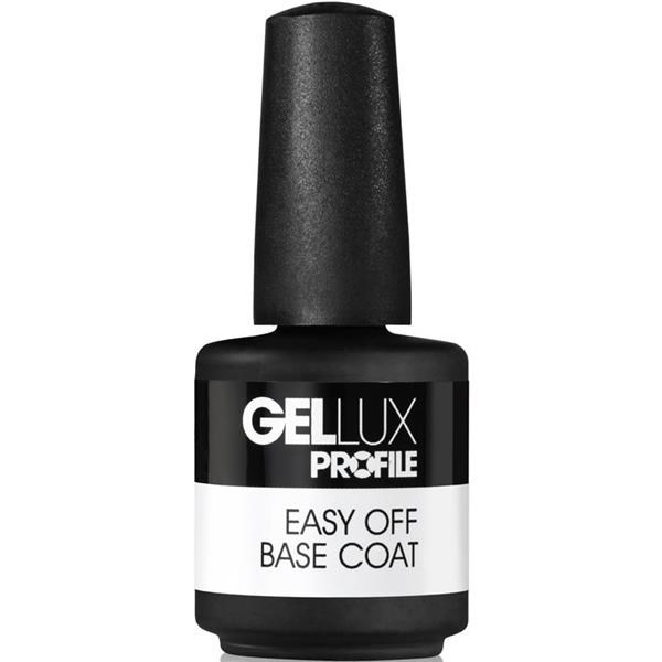Salon System Gellux Gel Nail Polish Easy Off Base Coat - 15ml