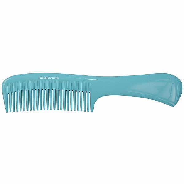 Denman Precision Rake Comb Blue