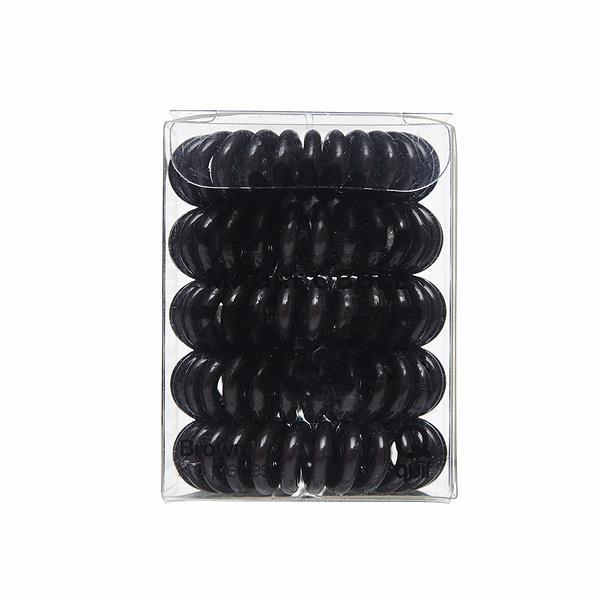 Quif magi:bobble Hair Ties 5 Pack - Brown