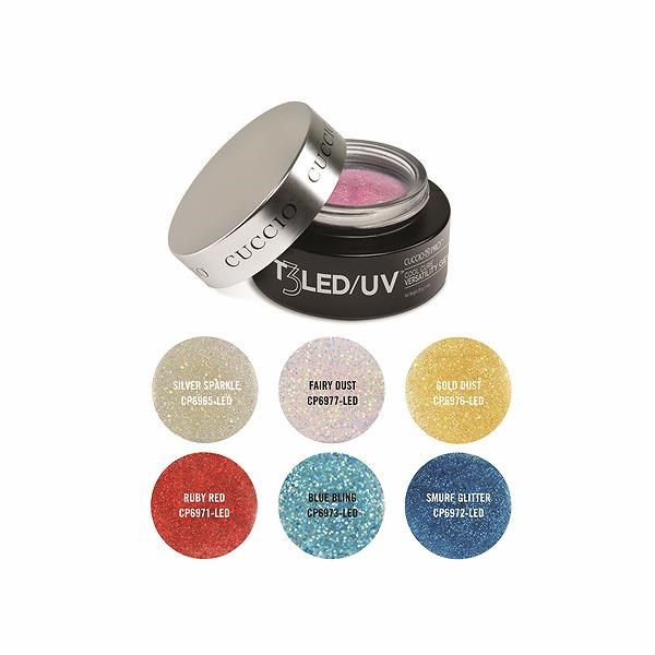 Cuccio T3 Sparkle Gels 1oz Gold Dust