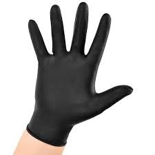 Black Nitrile Powder Free Gloves Extra Large
