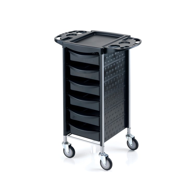 REM Apollo Salon Hairdressing & Beauty Trolley - Black
