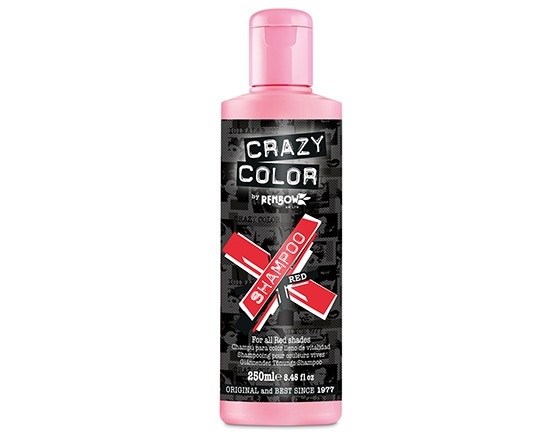 Crazy Color Vibrant Color Shampoo Red