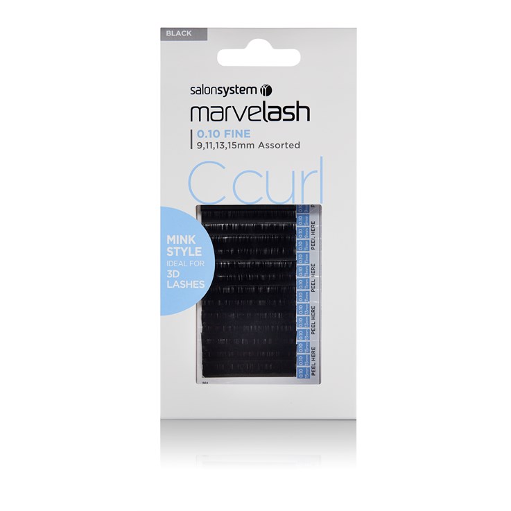 C Curl Lashes Assorted Mink Style