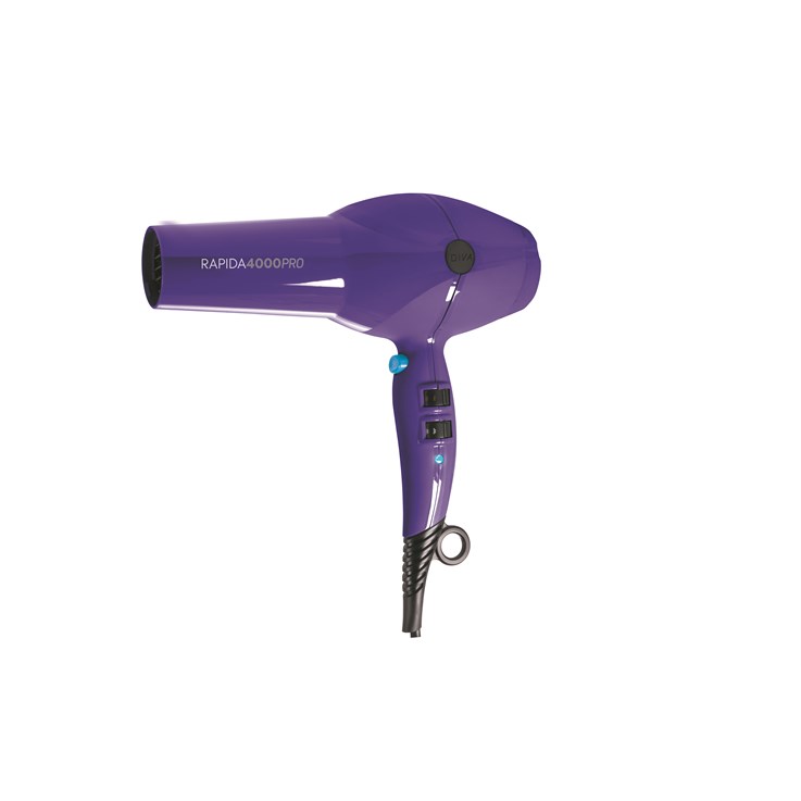 Diva Pro Styling Rapida 4000 Pro Hair Dryer 2200W - Violet