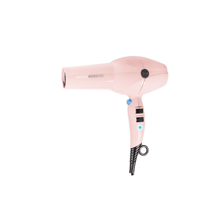 Diva Pro Styling Rapida 4000 Pro Hair Dryer 2200W - Blush