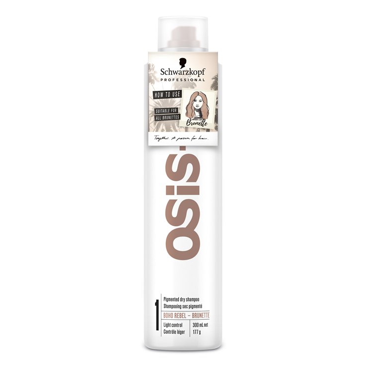 OSIS+ Boho Rebel Dry Shampool Brunette 300ml
