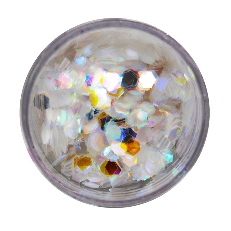 Cuccio Icon Glitter Nail Dust Icing Sugar Festival - 12g