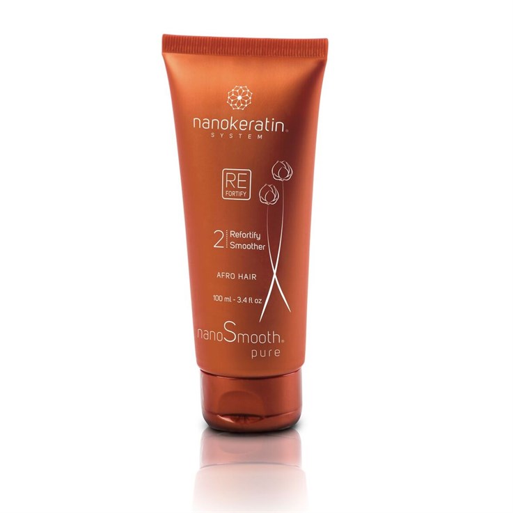 Nanokeratin System Refortify Smoother Afro Hair - 100ml