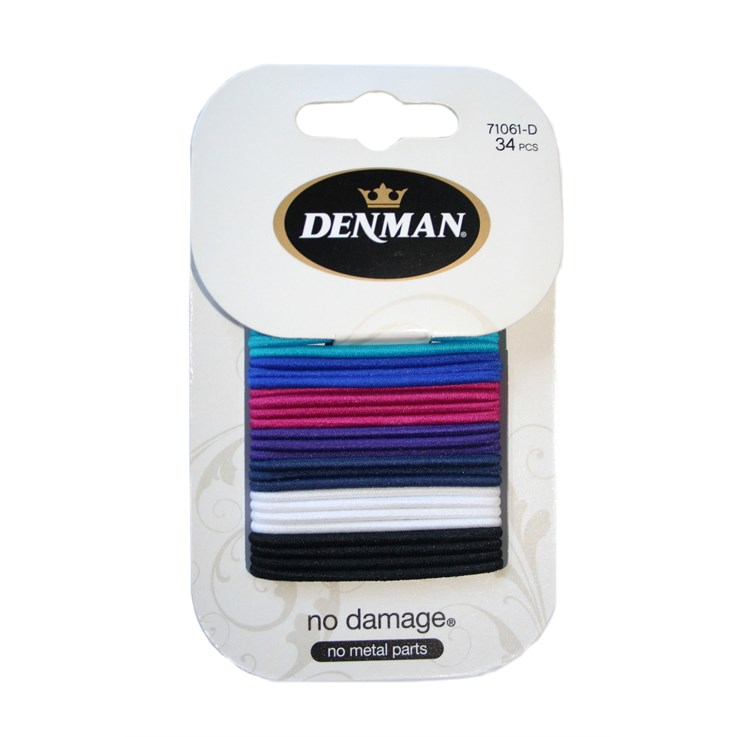 Denman 34pk 2mm Elastics -  Bright