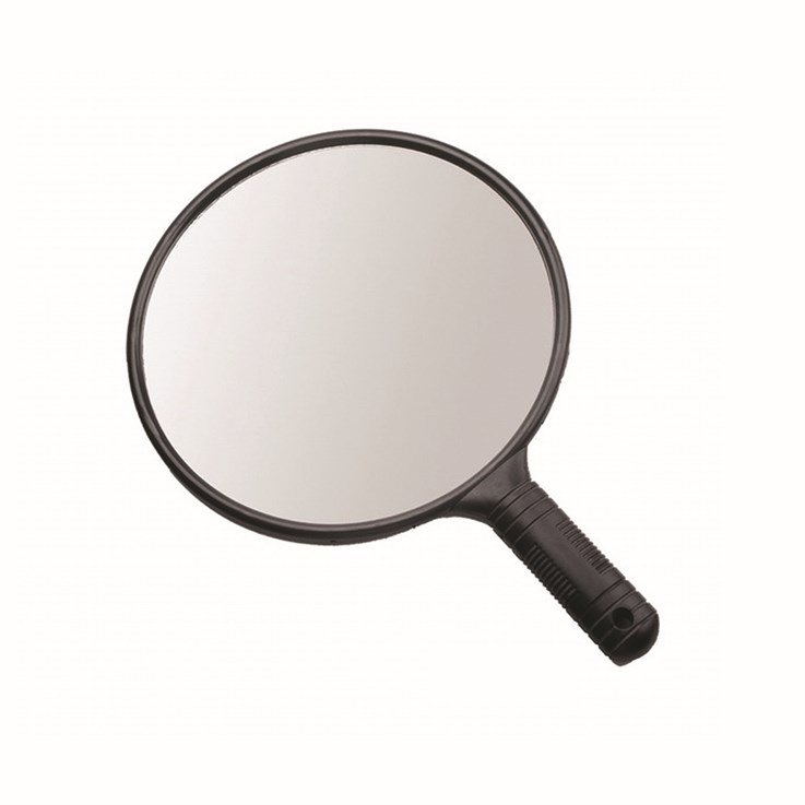 AH Essentials Round Styling Mirror Black