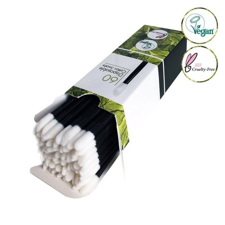 Kalentin Vegan Cotton Swabs 60pcs