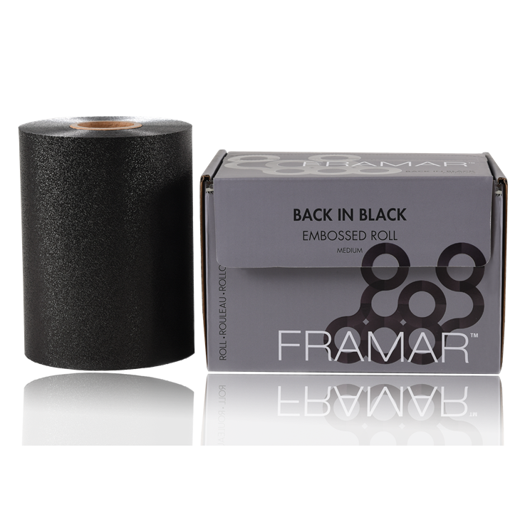 Framar Back in Black Embossed Roll