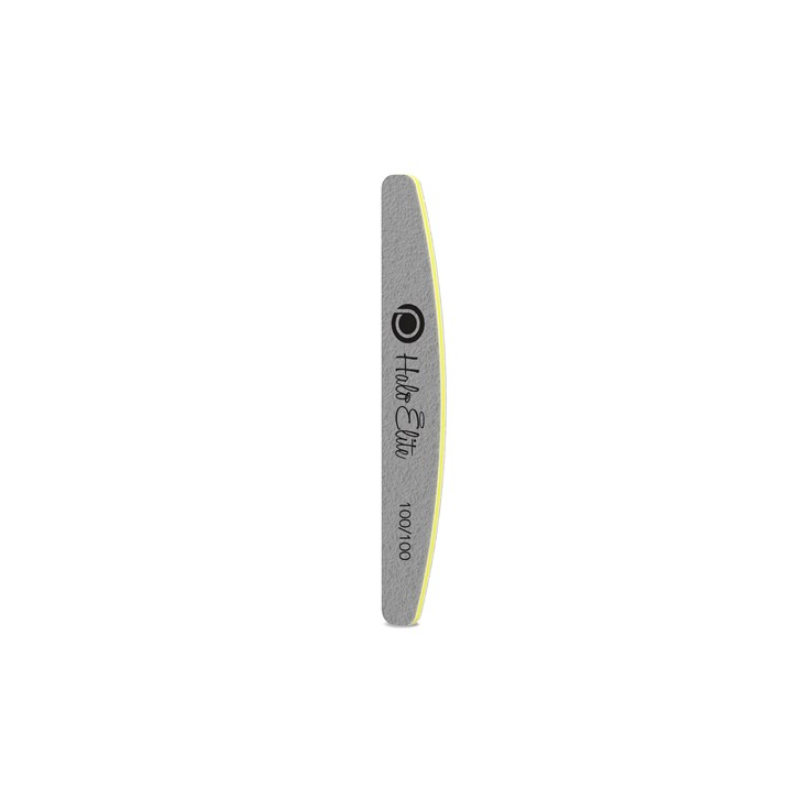 Halo Elite Half Moon Zebra Files 5 pack -100 Grit